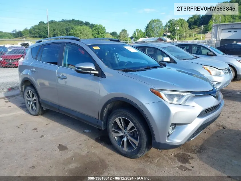 2T3RFREV0HW563846 2017 Toyota Rav4 Xle