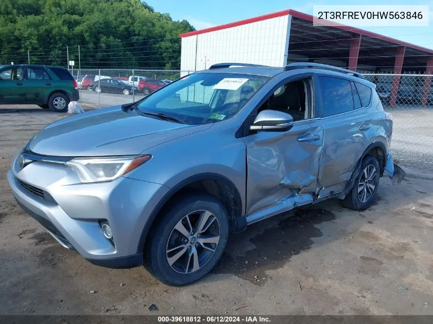 2T3RFREV0HW563846 2017 Toyota Rav4 Xle