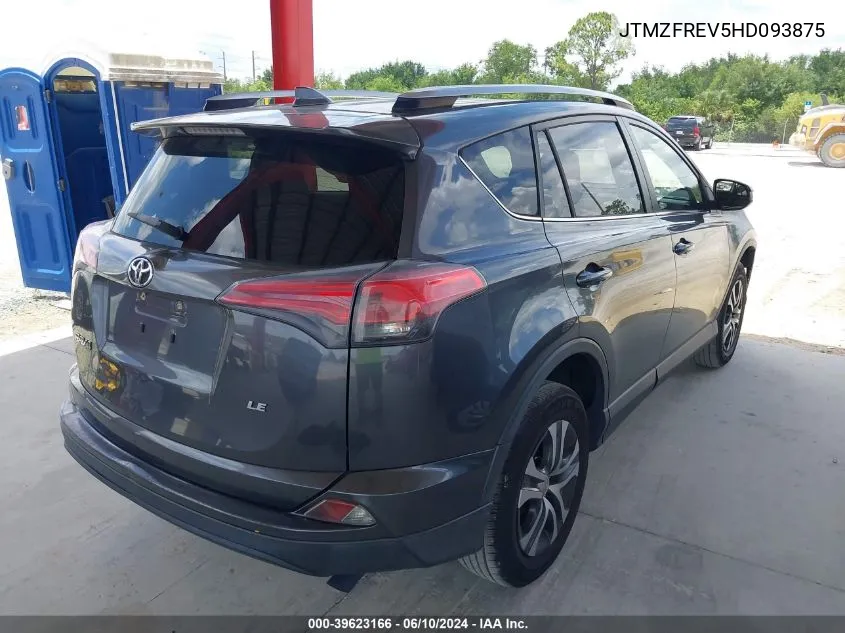 JTMZFREV5HD093875 2017 Toyota Rav4 Le