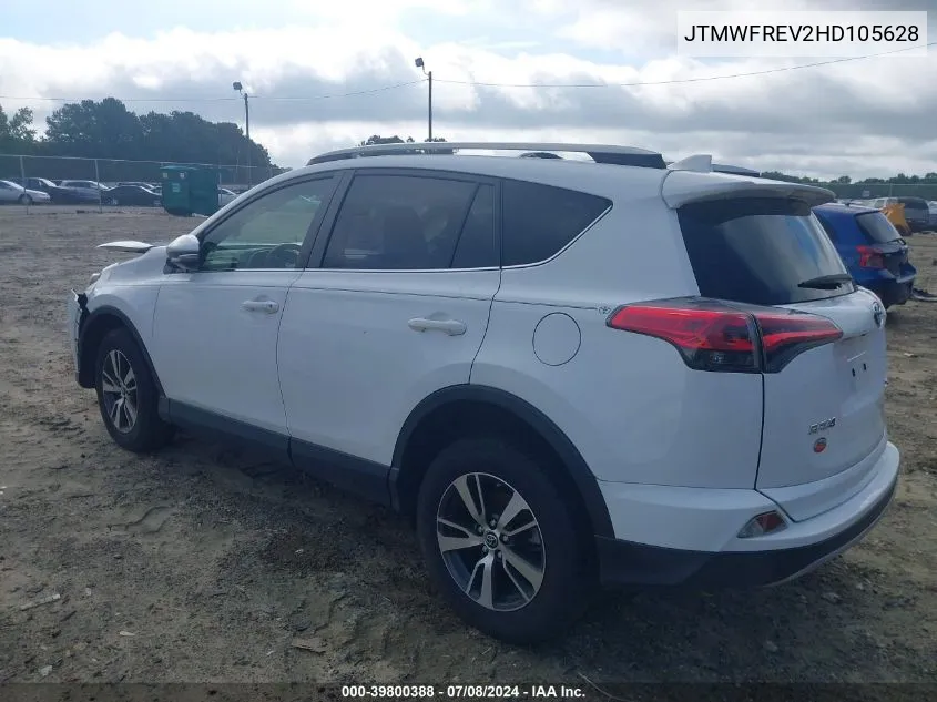 JTMWFREV2HD105628 2017 Toyota Rav4 Xle