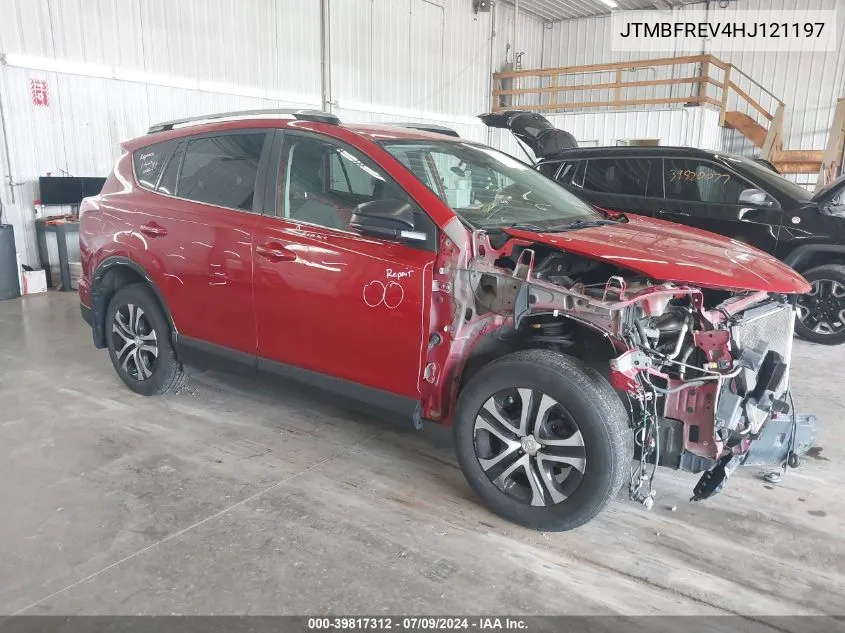 2017 Toyota Rav4 Le VIN: JTMBFREV4HJ121197 Lot: 39817312