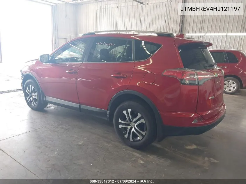 JTMBFREV4HJ121197 2017 Toyota Rav4 Le