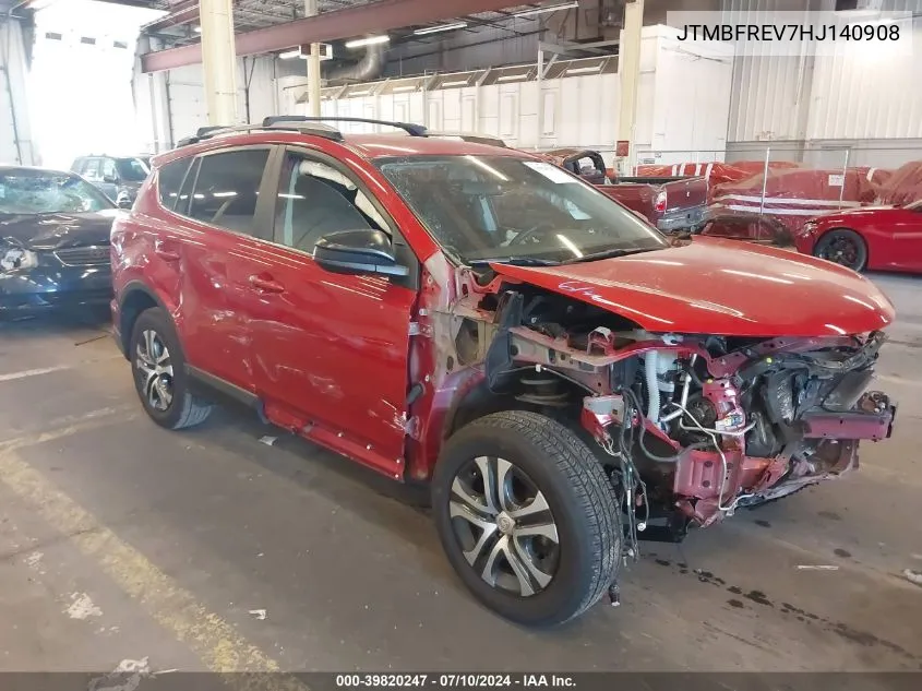 JTMBFREV7HJ140908 2017 Toyota Rav4 Le