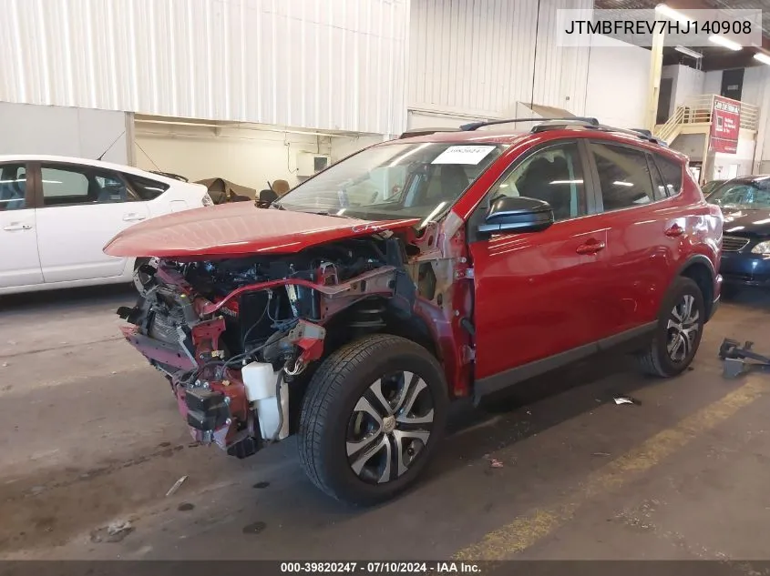 JTMBFREV7HJ140908 2017 Toyota Rav4 Le