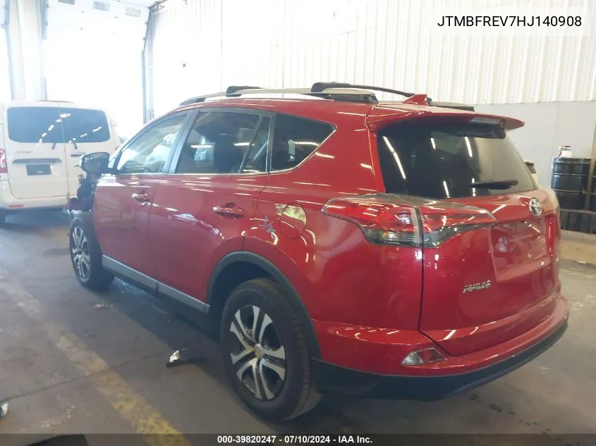 JTMBFREV7HJ140908 2017 Toyota Rav4 Le