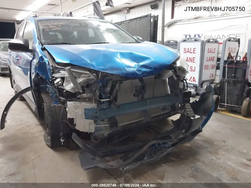 JTMBFREV8HJ705750 2017 Toyota Rav4 Le