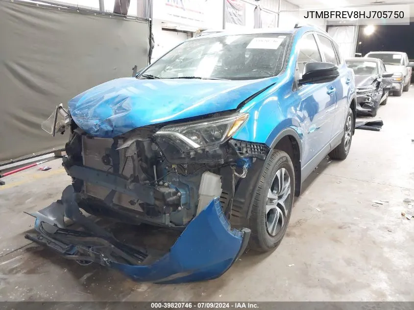 JTMBFREV8HJ705750 2017 Toyota Rav4 Le