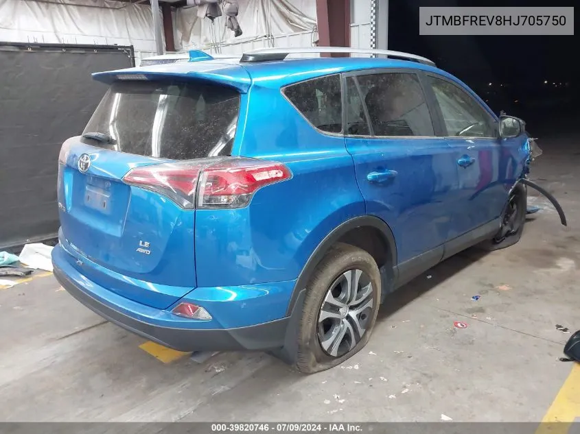 JTMBFREV8HJ705750 2017 Toyota Rav4 Le