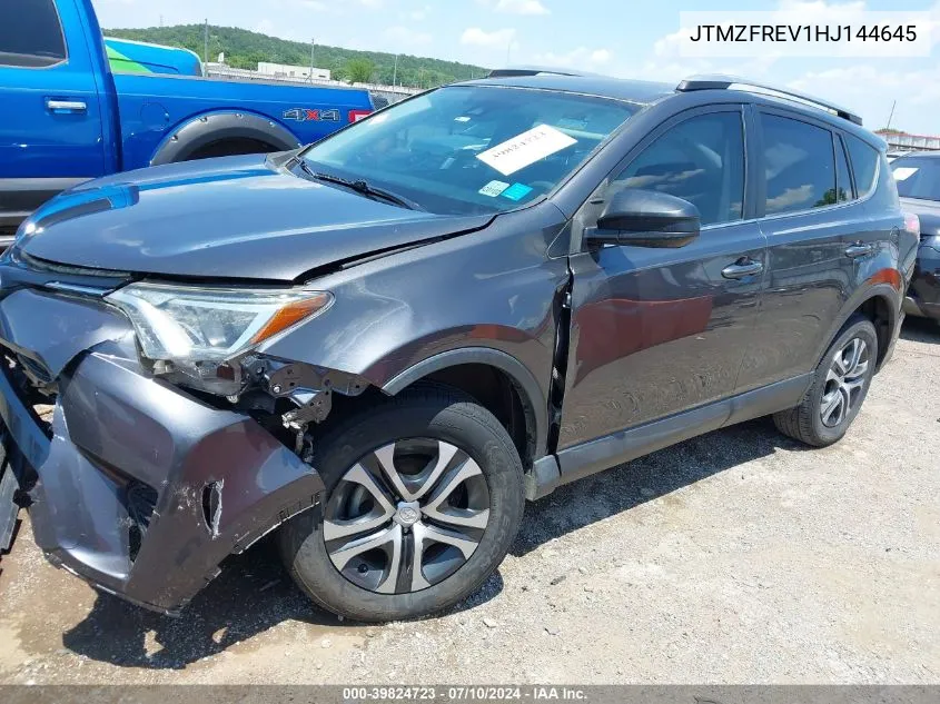 2017 Toyota Rav4 Le VIN: JTMZFREV1HJ144645 Lot: 39824723