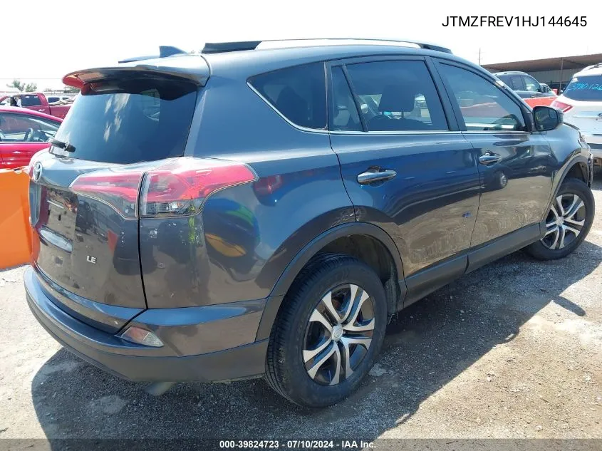 JTMZFREV1HJ144645 2017 Toyota Rav4 Le