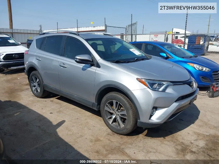 2017 Toyota Rav4 Xle VIN: 2T3WFREV9HW355046 Lot: 39856032