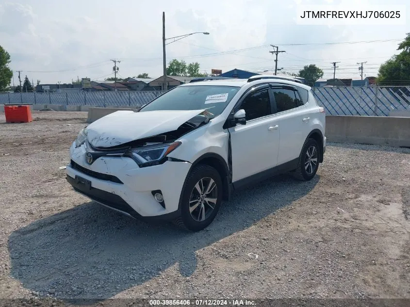 2017 Toyota Rav4 Xle VIN: JTMRFREVXHJ706025 Lot: 39856406