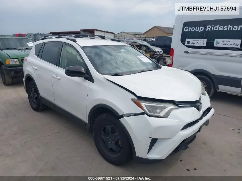 JTMBFREV0HJ157694 2017 Toyota Rav4 Le