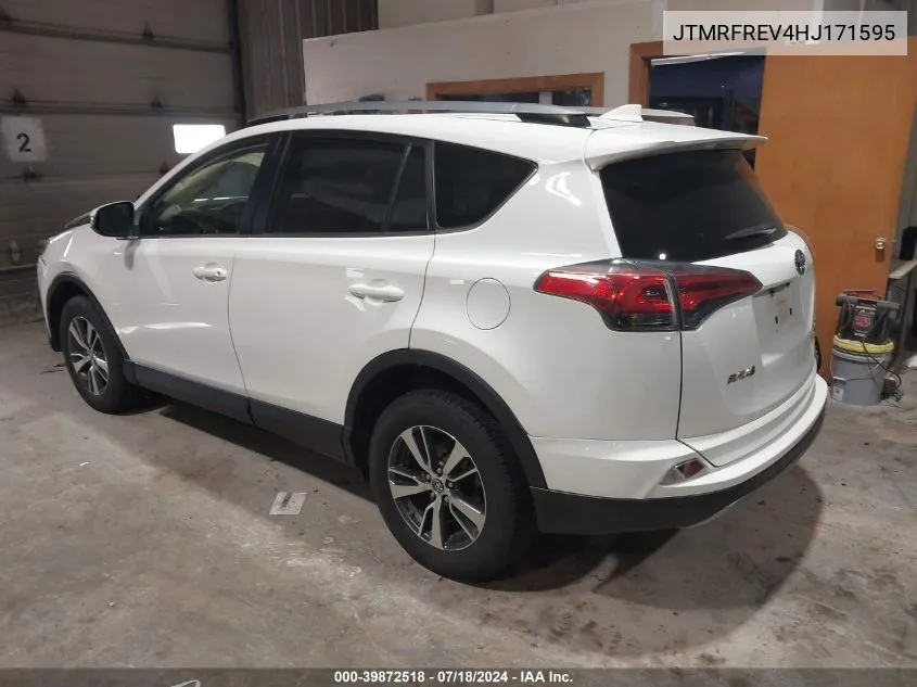 JTMRFREV4HJ171595 2017 Toyota Rav4 Xle