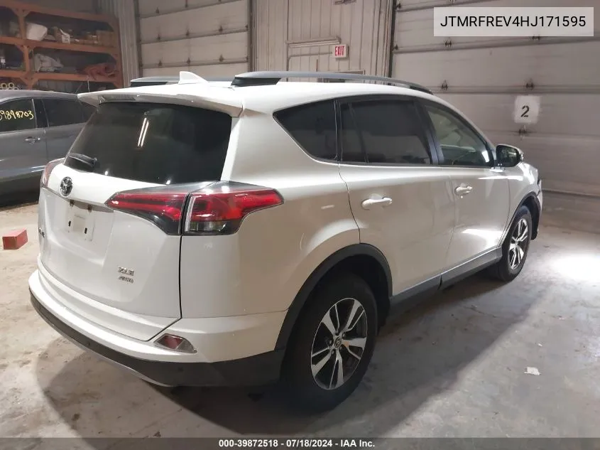 JTMRFREV4HJ171595 2017 Toyota Rav4 Xle