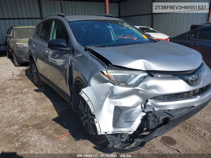 2T3BFREV2HW551537 2017 Toyota Rav4 Le