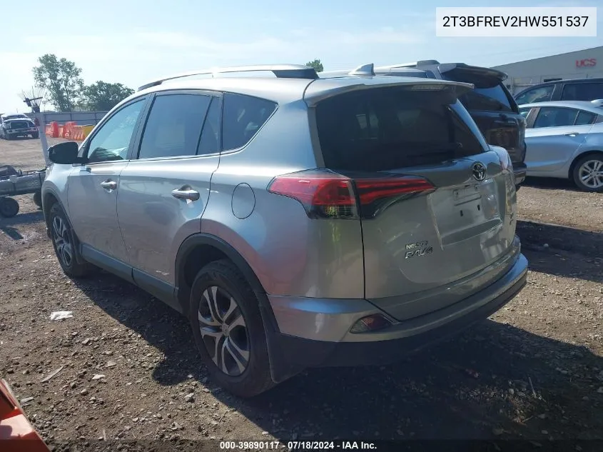 2T3BFREV2HW551537 2017 Toyota Rav4 Le