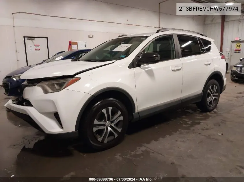 2T3BFREV0HW577974 2017 Toyota Rav4 Le