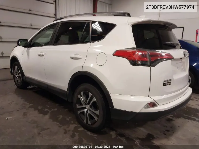 2T3BFREV0HW577974 2017 Toyota Rav4 Le