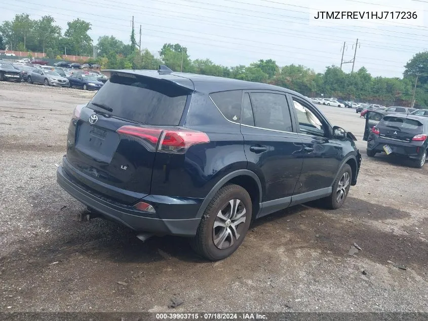 JTMZFREV1HJ717236 2017 Toyota Rav4 Le