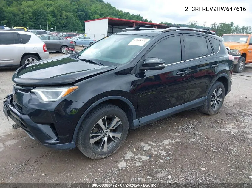 2T3RFREV9HW647616 2017 Toyota Rav4 Xle