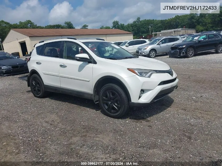 JTMDFREV2HJ172433 2017 Toyota Rav4 Limited