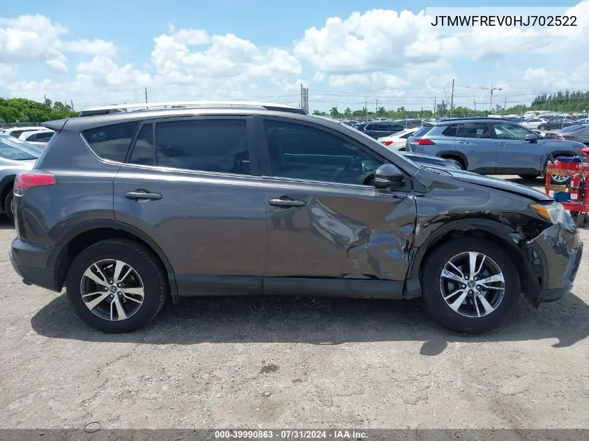 JTMWFREV0HJ702522 2017 Toyota Rav4 Xle