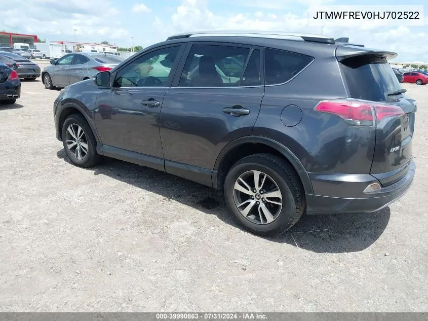 JTMWFREV0HJ702522 2017 Toyota Rav4 Xle