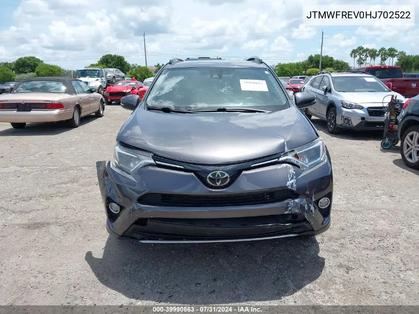 JTMWFREV0HJ702522 2017 Toyota Rav4 Xle