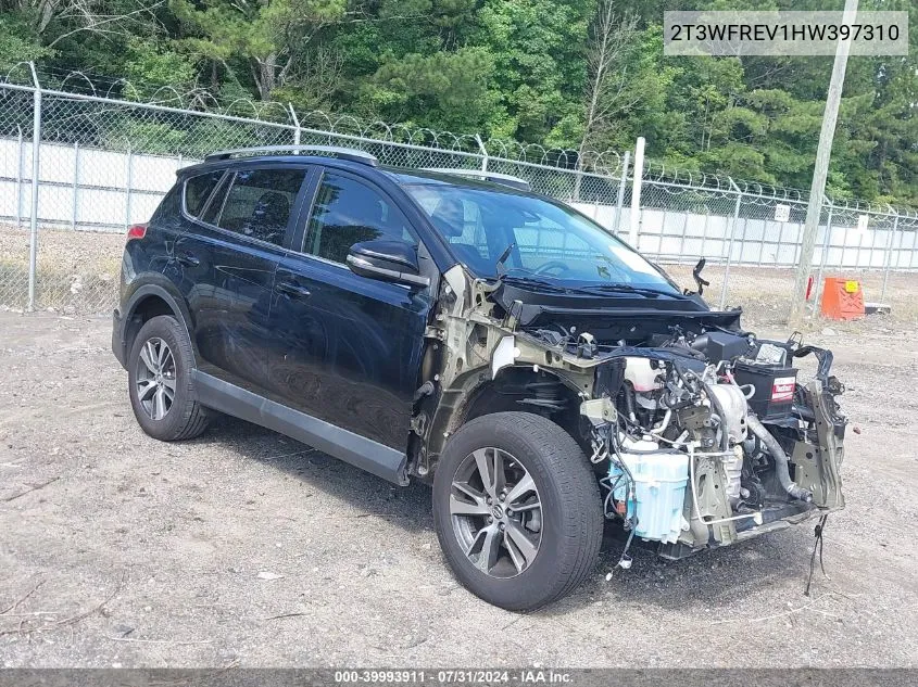 2T3WFREV1HW397310 2017 Toyota Rav4 Xle