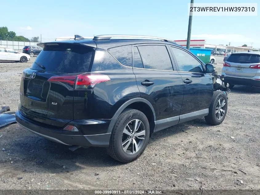 2T3WFREV1HW397310 2017 Toyota Rav4 Xle