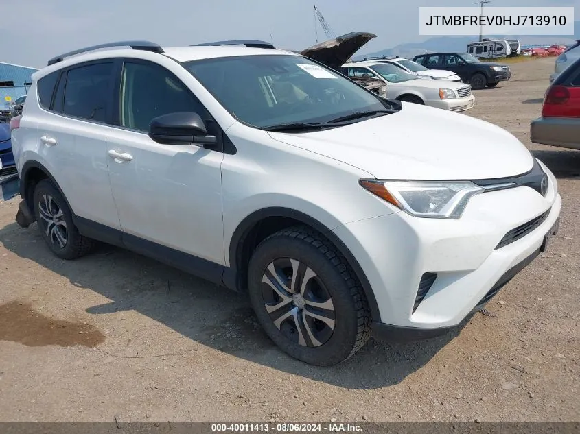 JTMBFREV0HJ713910 2017 Toyota Rav4 Le