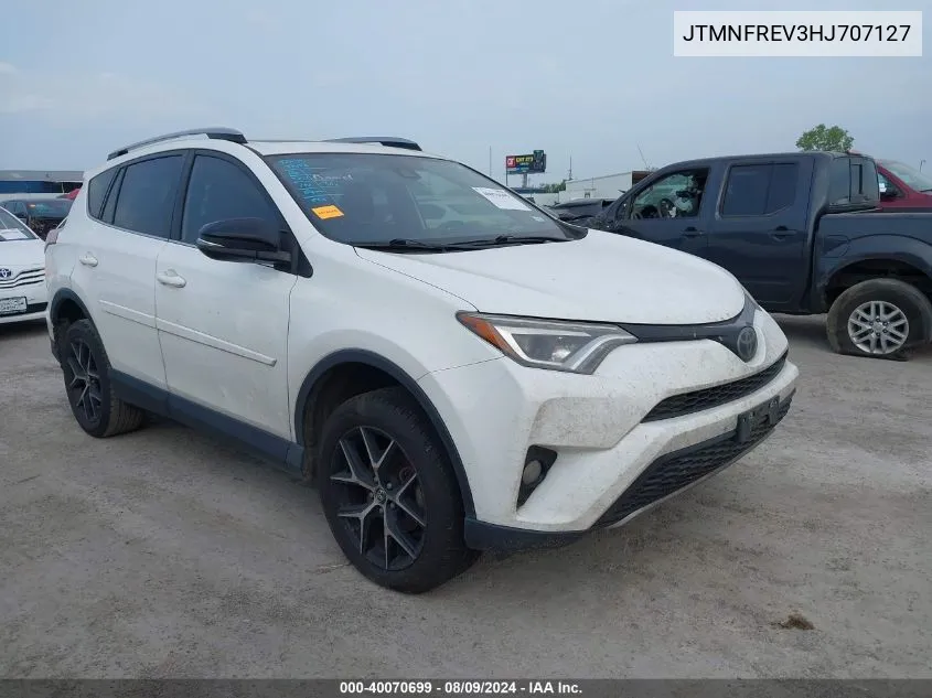 2017 Toyota Rav4 Se VIN: JTMNFREV3HJ707127 Lot: 40070699