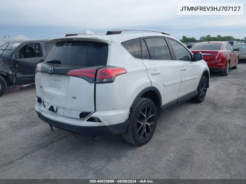 JTMNFREV3HJ707127 2017 Toyota Rav4 Se