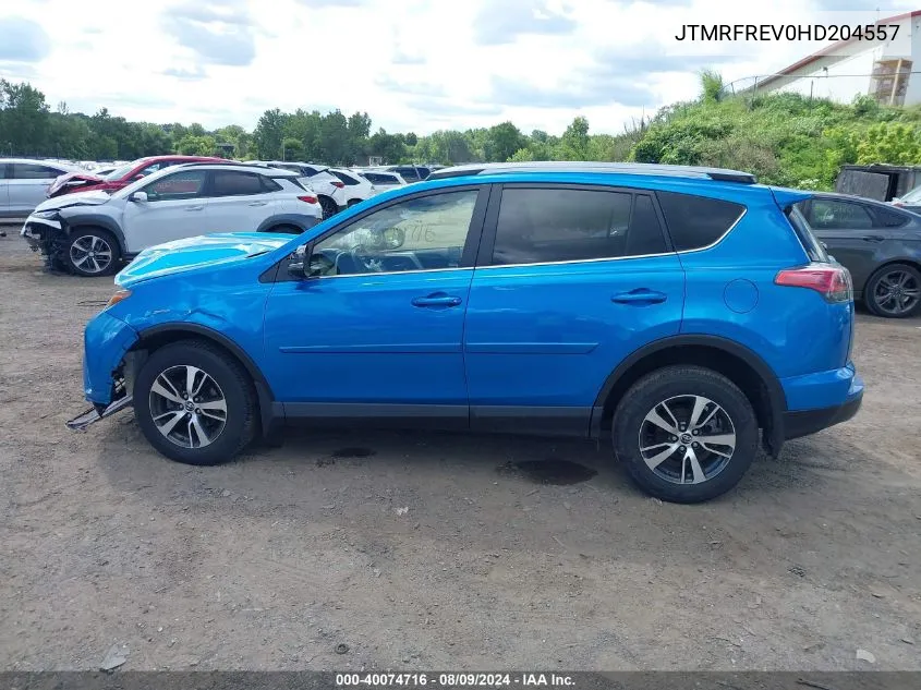 JTMRFREV0HD204557 2017 Toyota Rav4 Xle