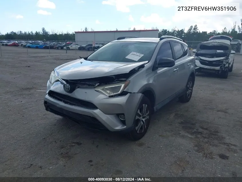 2T3ZFREV6HW351906 2017 Toyota Rav4 Le