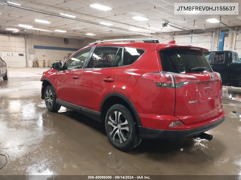 JTMBFREV0HJ155637 2017 Toyota Rav4 Le