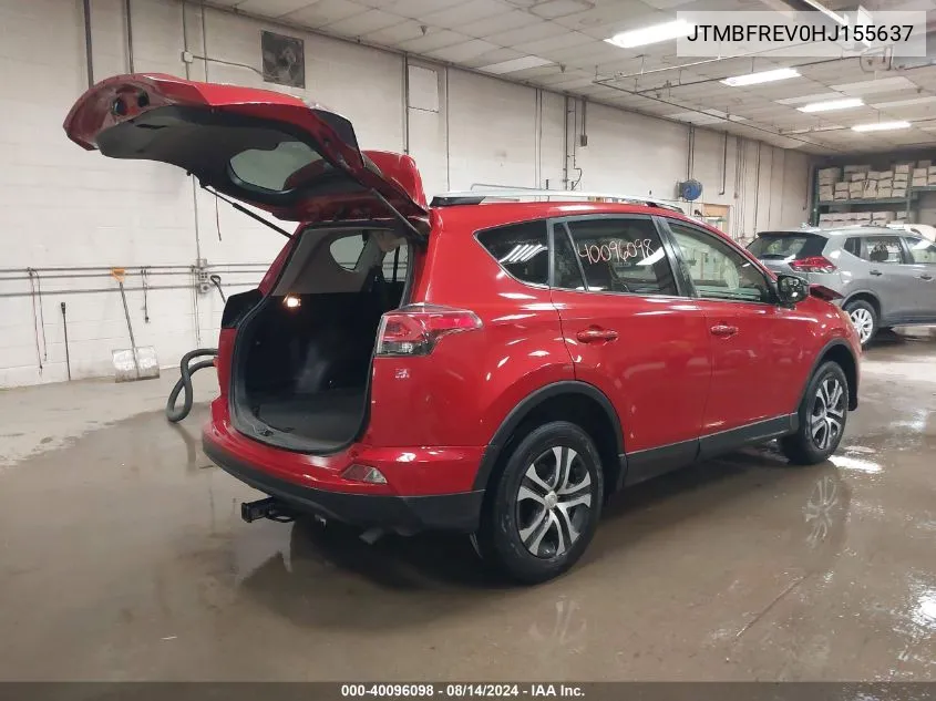 JTMBFREV0HJ155637 2017 Toyota Rav4 Le