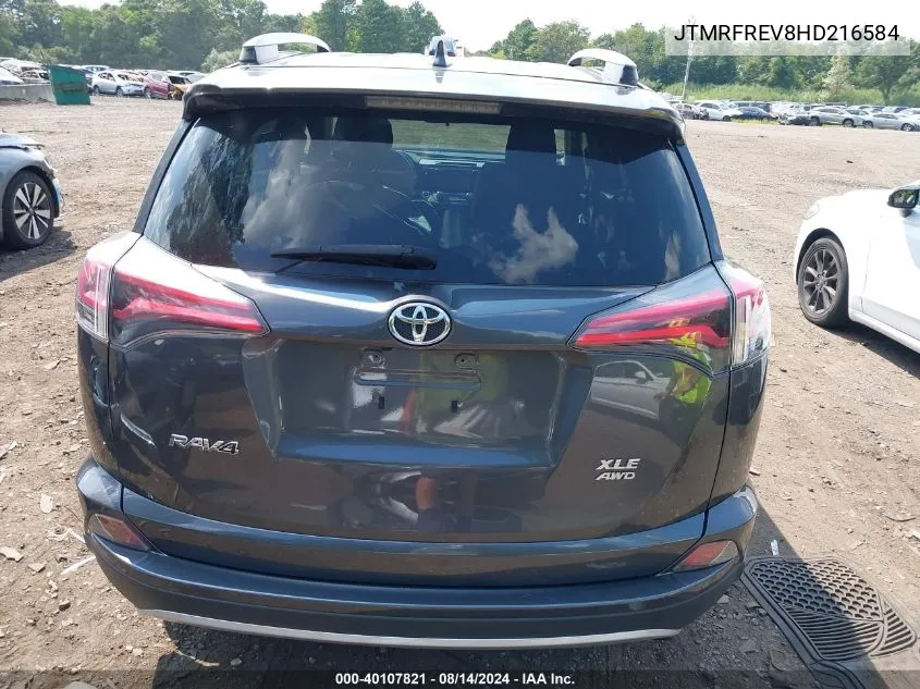 JTMRFREV8HD216584 2017 Toyota Rav4 Xle