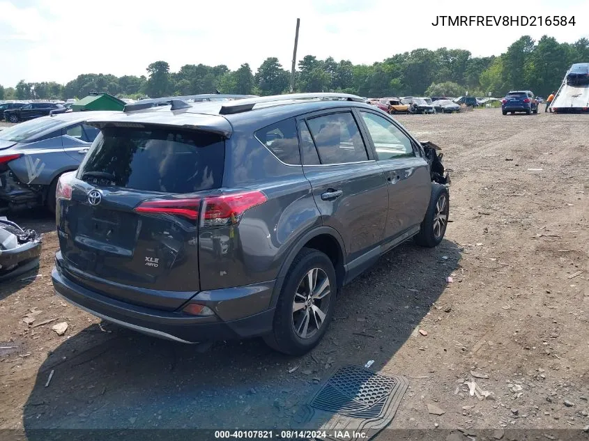 JTMRFREV8HD216584 2017 Toyota Rav4 Xle