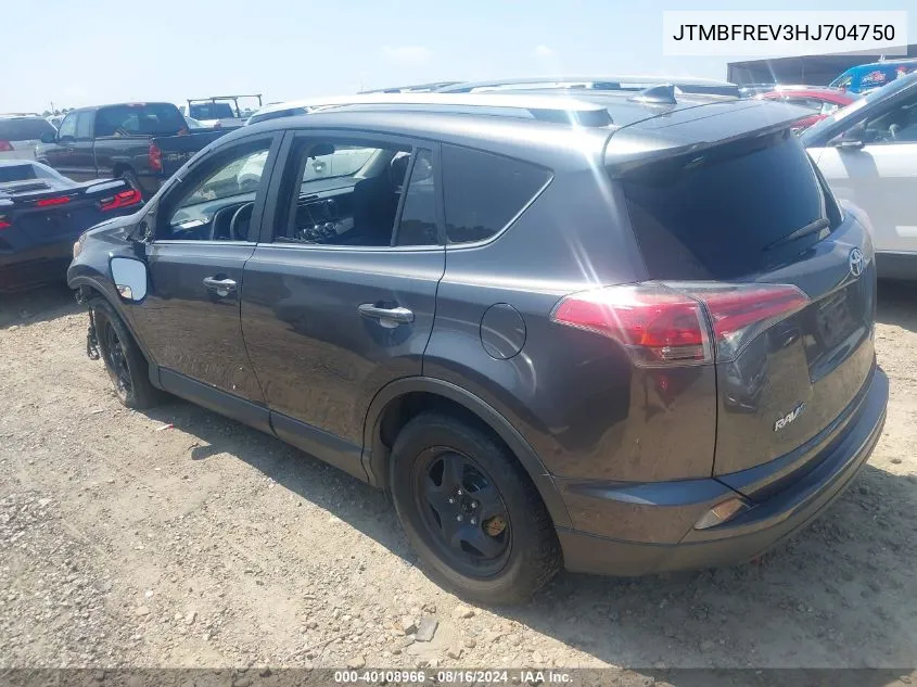 JTMBFREV3HJ704750 2017 Toyota Rav4 Le