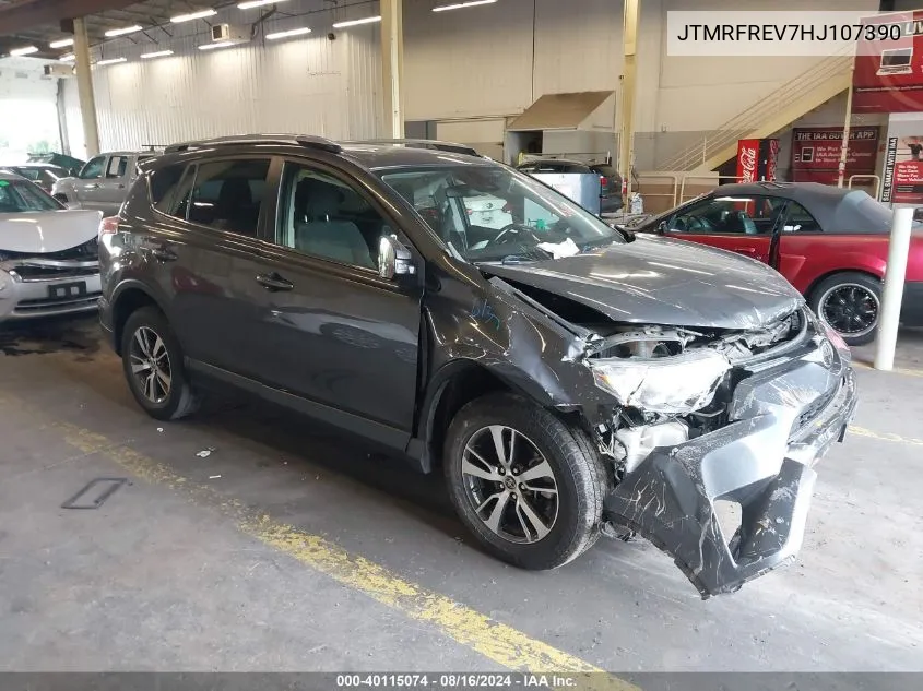 2017 Toyota Rav4 Xle VIN: JTMRFREV7HJ107390 Lot: 40115074