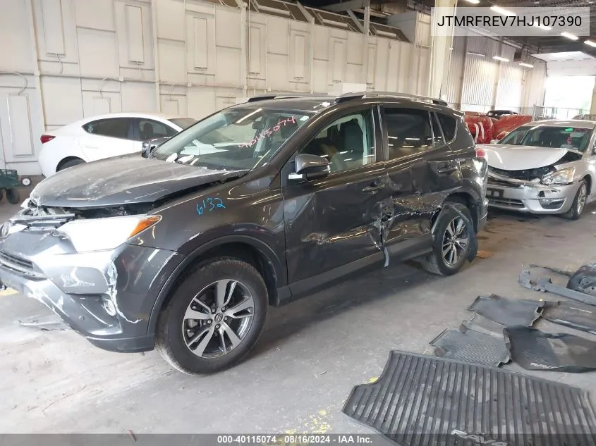 2017 Toyota Rav4 Xle VIN: JTMRFREV7HJ107390 Lot: 40115074