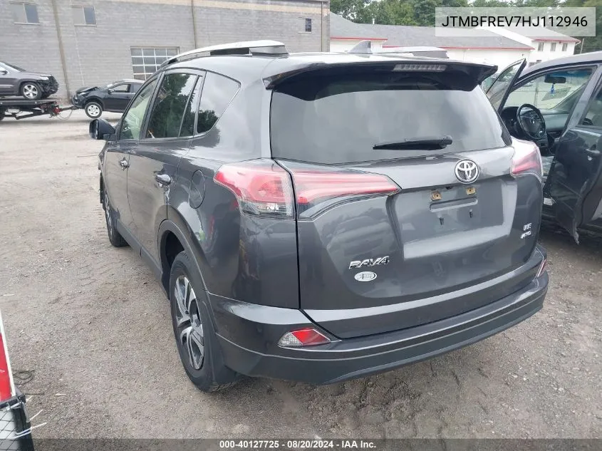 JTMBFREV7HJ112946 2017 Toyota Rav4 Le