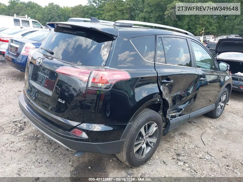 2T3WFREV7HW349648 2017 Toyota Rav4 Xle