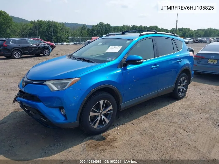 2017 Toyota Rav4 Xle VIN: JTMRFREV6HJ105825 Lot: 40134063