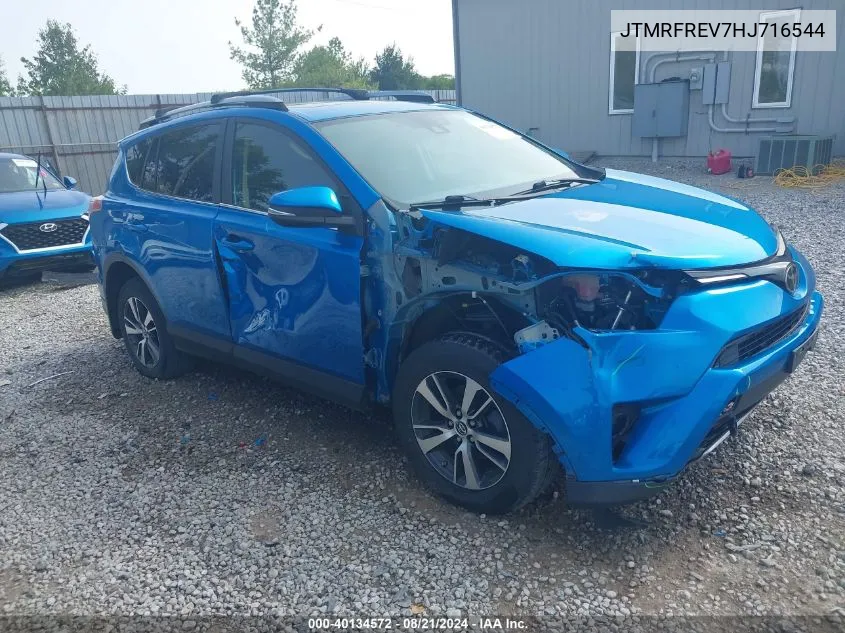 JTMRFREV7HJ716544 2017 Toyota Rav4 Xle