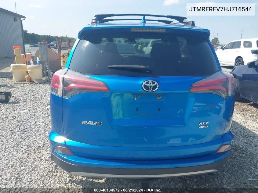 JTMRFREV7HJ716544 2017 Toyota Rav4 Xle