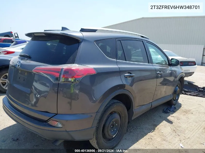 2T3ZFREV6HW348701 2017 Toyota Rav4 Le