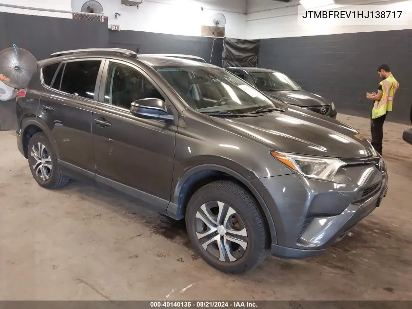 JTMBFREV1HJ138717 2017 Toyota Rav4 Le